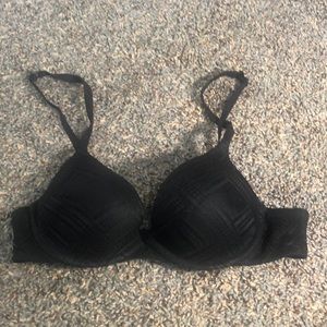 Victoria’s Secret Biofit Demi Uplift Black Bra 34B